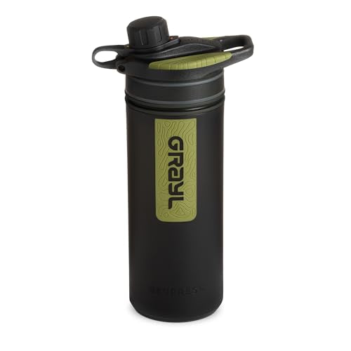 GeoPress 24 oz Water Purifier & Water Filter Bottle