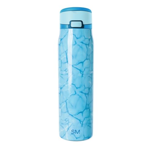 Water Bottle with Straw & Handle