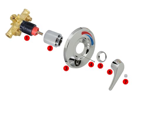 Pressure Balancing Cartridge Replacement for RK7300