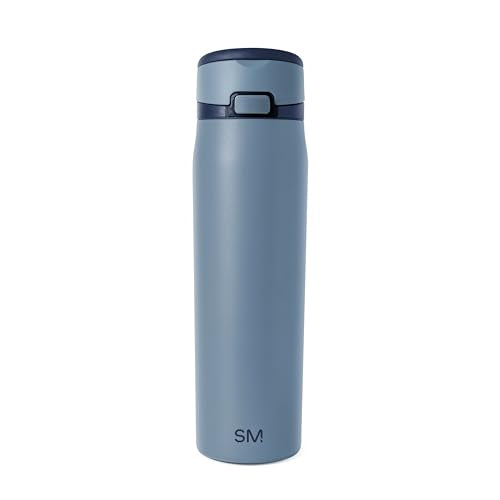 Water Bottle with Straw & Handle