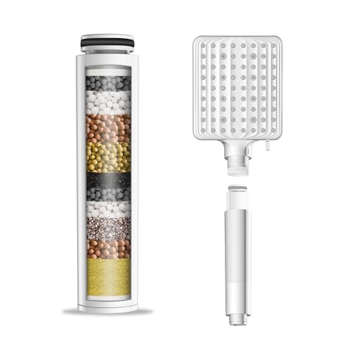 Shower Head Filter Replacement Cartridge for MakeFit Filtered Shower Head with Handheld