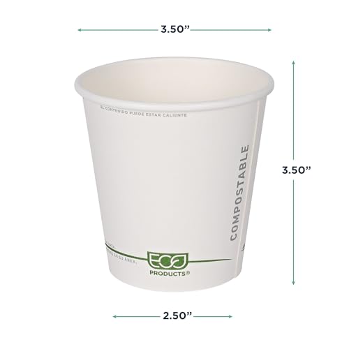 GreenStripe Disposable Paper Hot Cups (1000 Count)