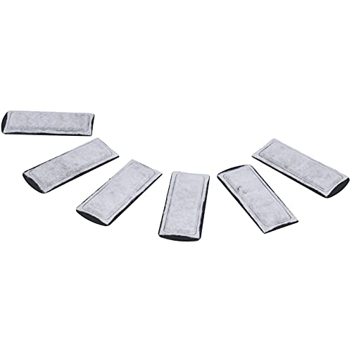 jbj Rimless Desktop Aquarium Filter Cartridge asin Fish Filter cartridges 17¡Á14¡Á4 6pcs Aquarium Filter Cotton Replacement wallmounted Filter Accessory for Fish
