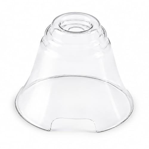 Transparent Glass Cat Water Fountain Cover (92 Fl Oz)