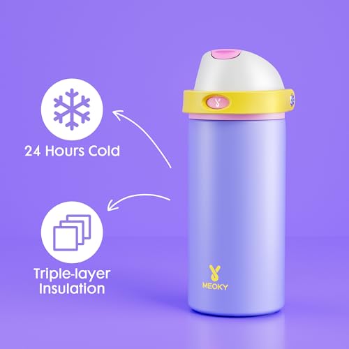 18 oz Insulated Water Bottle for Travel