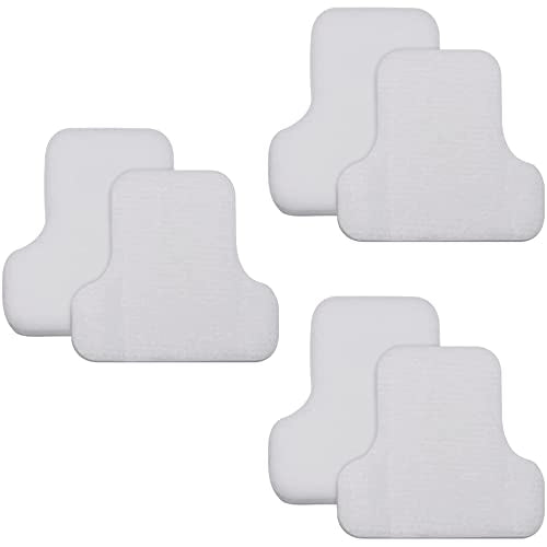 Foam & Felt Filter Kit Compatible with Shark Canister Vacuums CV101 (6 Count)