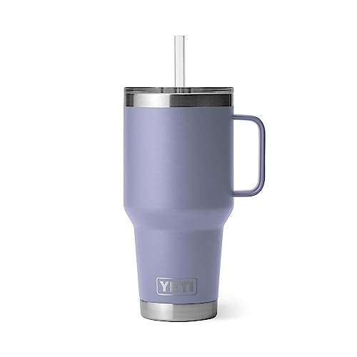 Rambler 35 oz Tumbler with Handle and Straw Lid