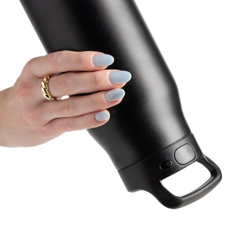 Ceramic Lined Water Bottle with Straw