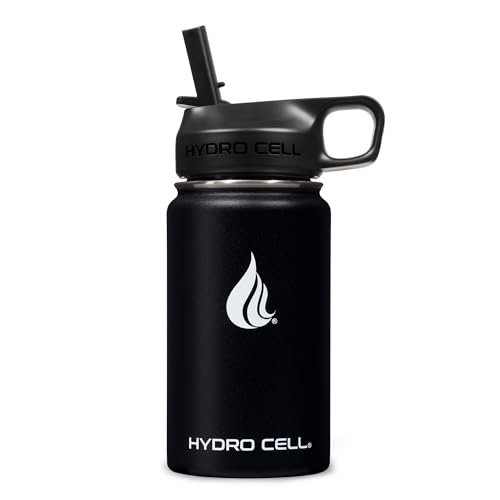 Stainless Steel Insulated Water Bottle with Straw