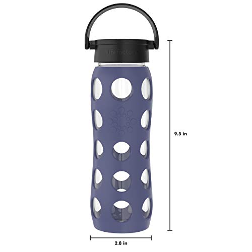 22oz Glass Water Bottle with Classic Chug Cap