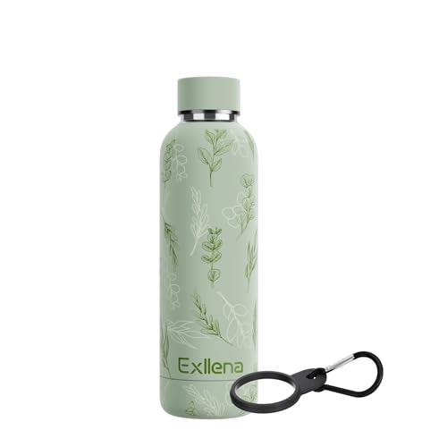 16oz Metal Water Bottle for Travel with Clip
