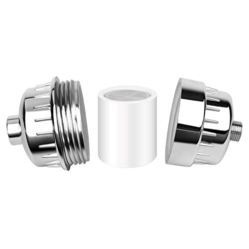 2 Pack 15 Stages Replacement Shower Filter for Hard Water (2 Count)