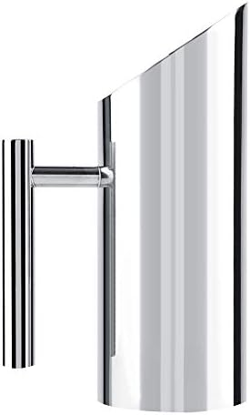 Stainless Steel Water Pitcher with Ice Guard Cold Drinking Pitcher Home Hotel Serving Tool (1L)