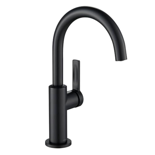 Oletto Single Handle Kitchen Bar Faucet in Matte Black