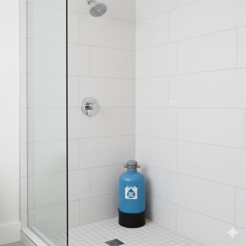 Shower Set Up Double Standard Water Softener