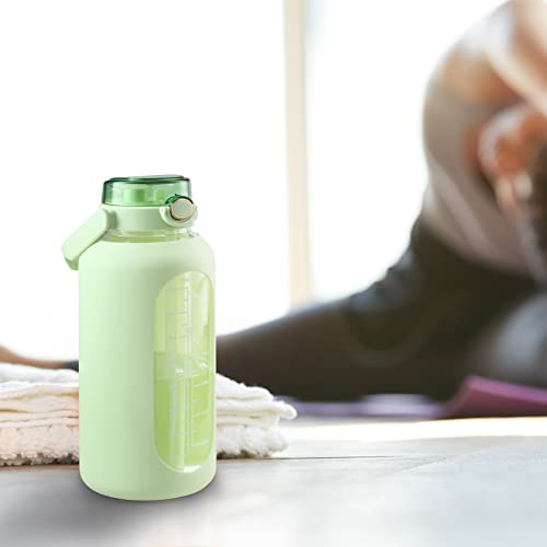 74 oz Glass Water Bottle with 2