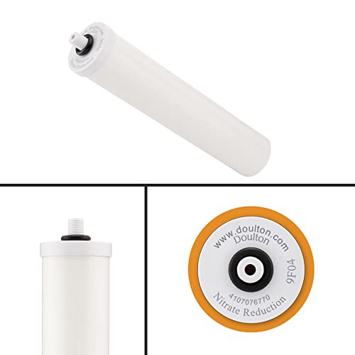 W9125047 ¦ 10" Nitrate Reduction Cartridge Drinking Water Filter ¦ BSP Thread ¦ For Use in the First Chamber of the Doulton Duo Housings ¦ 9F04 ¦ White