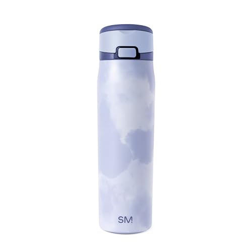 Water Bottle with Straw & Handle