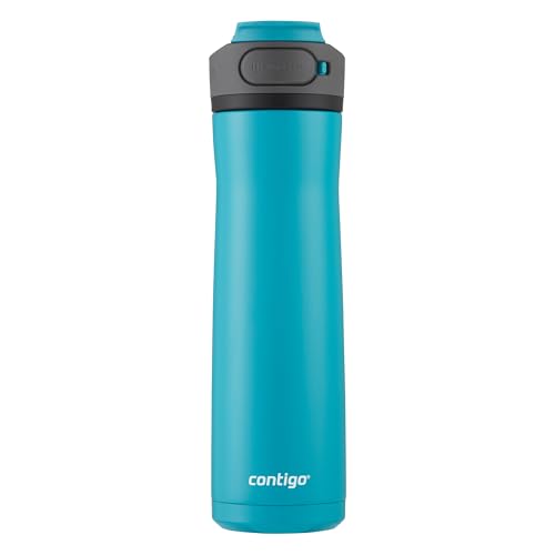 Cortland Chill 2.0 Stainless Steel Water Bottle with AUTOSEAL Lid 24 oz Juniper and Azalea 2 (2 Count)