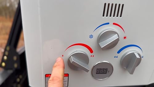 BE264 Propane Water Heater Outdoor