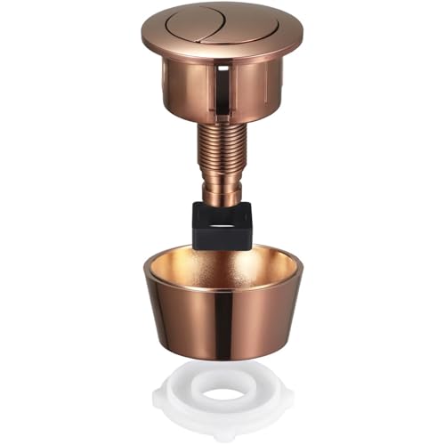 Toilet Push Button Replacement 2Pcs Dual Flush Push Button Toilet Cistern Replacement 20mm 40mm 50mm 60mm Aperture Push Button Toilet Flush Button Toilet Acc