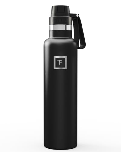 24 oz Narrow Mouth Water Bottle with Spout