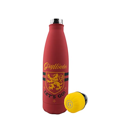 Harry Potter Gryffindor Let's Go Insulated 500ml Stainless Steel Water Bottle