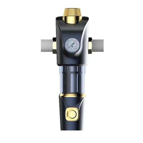 Automatic Flushing Backwash Prefilter Spin Down Sediment Water Filter Central Whole House Purifier System