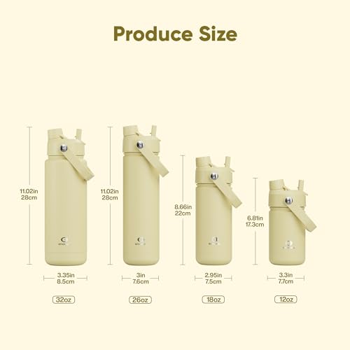 Kids Insulated Water Bottle with Straw