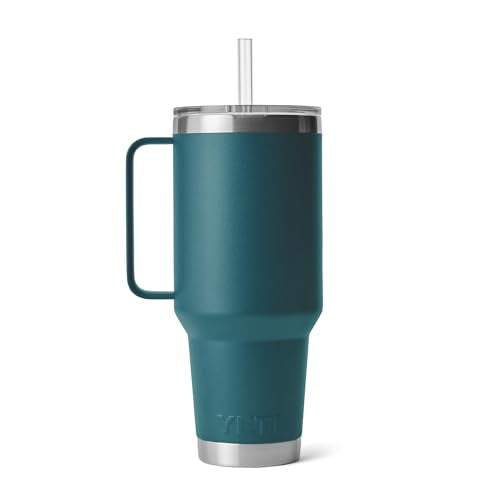 Rambler 42 oz Tumbler with Handle and Straw Lid