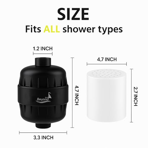 Shower Filter Head for Hard Water Softening & Chlorine 30