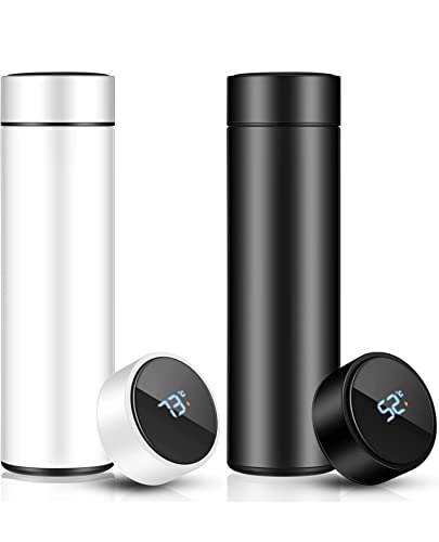 smart water bottle Led digital temperature dispaly vacuum flask