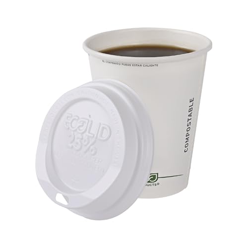 Eco Products Ecolid Recycled Small Coffee Cup Lids (1000 Count)