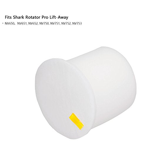 I clean 2 Packs Replacement NV650 HEPA Foam & Felt Filters for Shark Rotator Powered Lift