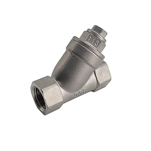 1 1 2" Y Strainer Stainless Steel 316 800 PSI WOG 20 Mesh