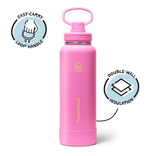 Insulated Water Bottle with Spout Lid
