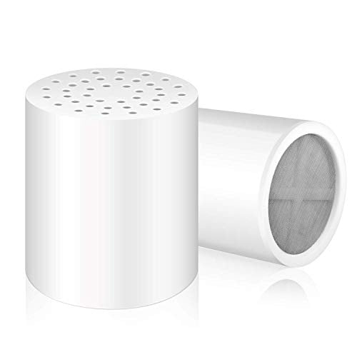 2 Pack 15 Stages Replacement Shower Filter for Hard Water (2 Count)
