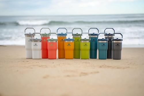 IceFlow Flip Straw Tumbler with Handle 20 oz