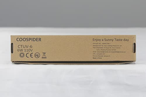 6W UV Bulb with Ozone for 6w lamp