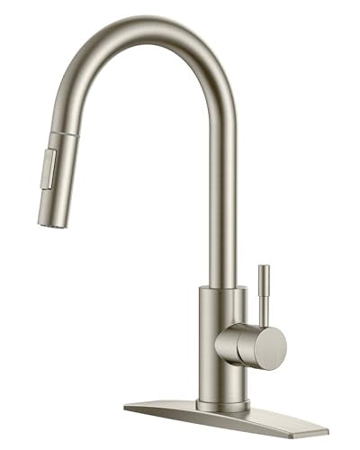 Kitchen Faucet with Pull Down Sprayer