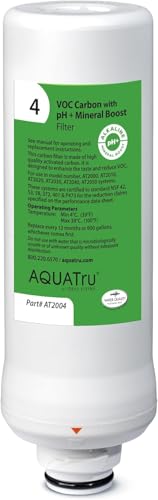 AquaTru VOC Carbon Filter with pH+ Mineral Boost (3 Count)