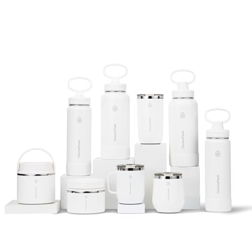 Insulated Water Bottle with Straw Lid