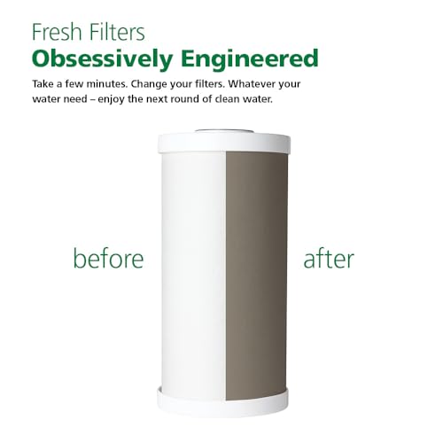 4.5"x10" 25 Micron Carbon Sediment Water Filter