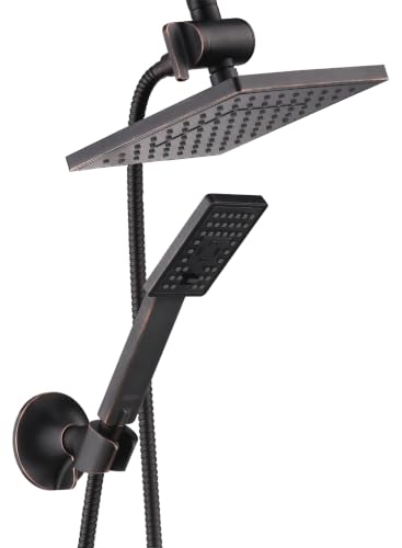 Rain Shower Head with Handheld Spray