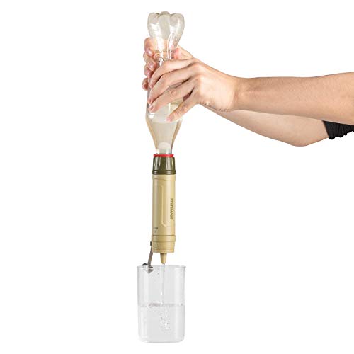 Portable Water Filter for Camping Hiking Backpacking Emergency and Survival Preparedness L605 Water Purifier
