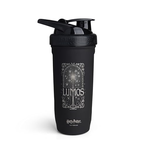 Reforce Stainless Steel Harry Potter Lumos Style Shaker Bottle
