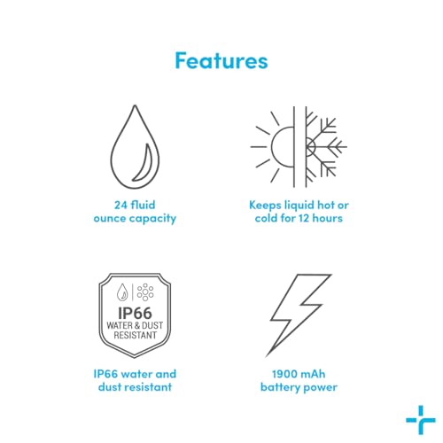 Smart Water Bottle with Bluetooth Speaker