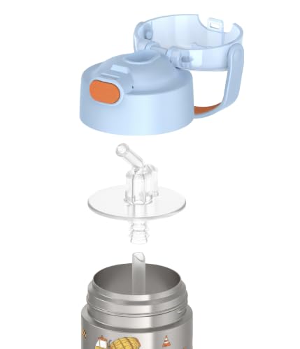 FUNTAINER Water Bottle with Straw