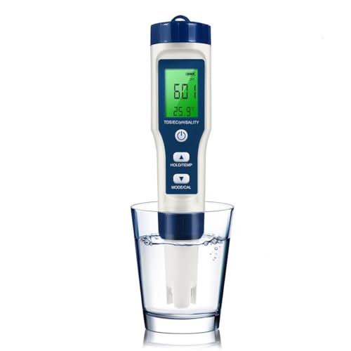 5 in 1 TDS Meter PH Tester