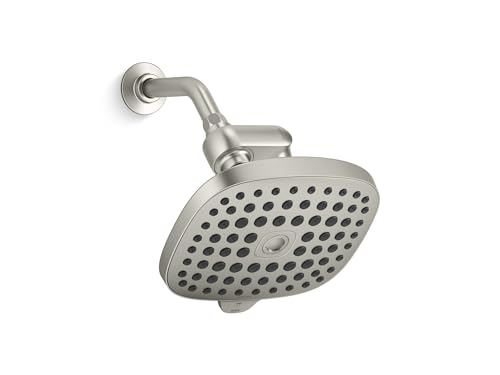 R24670-G-BN Aquifer Filtered Showerhead with Water Filter System, Multifunction Shower Head with Filters Combo Kit for Skin and Hair, Vibrant Brushed Nickel
